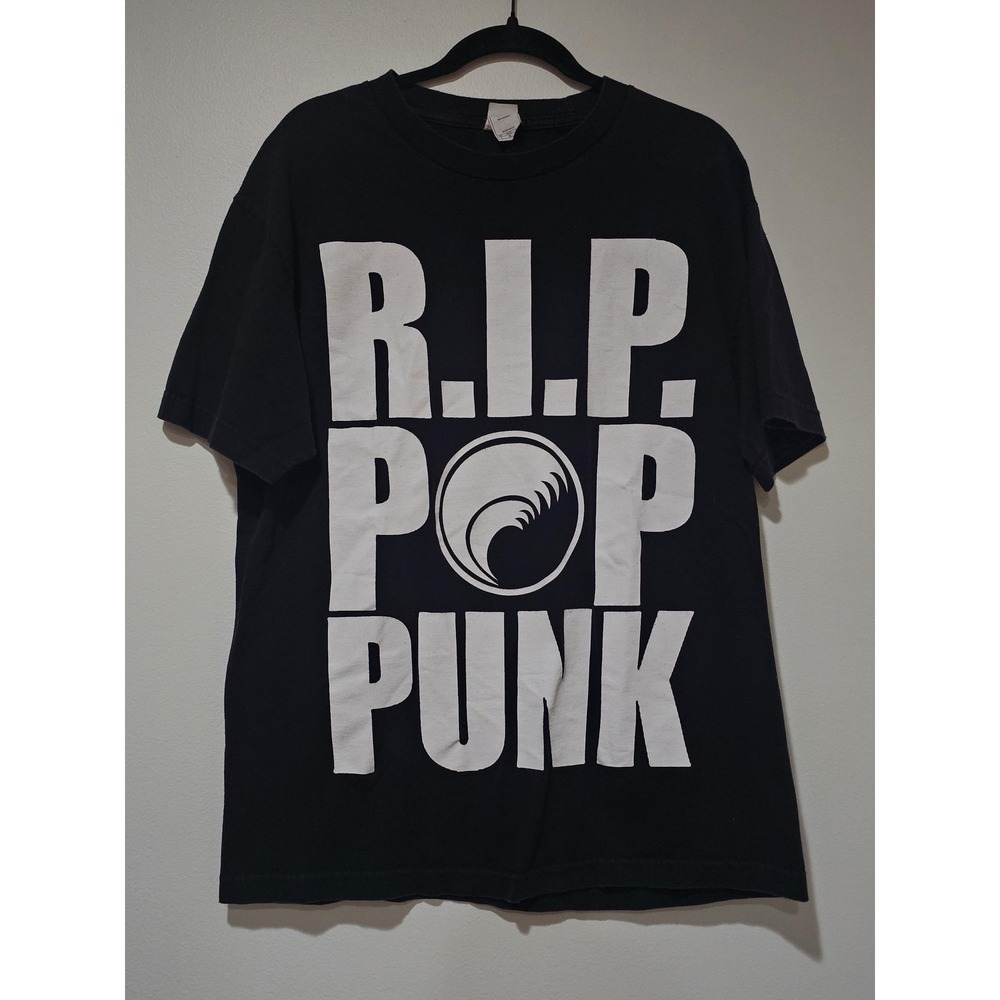 The Swellers RIP Pop Punk Shirt Mens Large Black Music Logo Graphic Tee T-Shirt - Picture 1 of 7